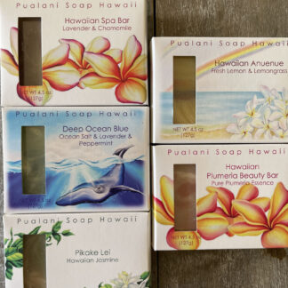 Pualani Soap Hawaii Soap Set of 5